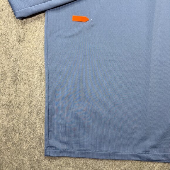 Vineyard Vines Performance 1/4 Zip Pullover Men M Blue 44" x 29" Long Sleeve - Picture 4 of 16